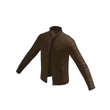 Pratinjau Leather Jacket - Brown