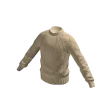 Pratinjau Knit Sweater - Beige