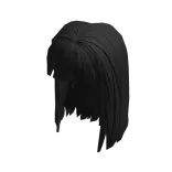 Pratinjau Straight Bangs - Black