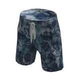 Pratinjau Floral Swim Trunks - Blue