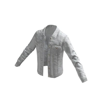 Pratinjau Denim Jacket - White