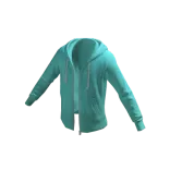 Pratinjau Zip Hoodie - Teal