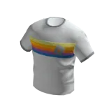 Pratinjau Striped T-Shirt - White