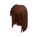 Pratinjau Straight Bangs - Red