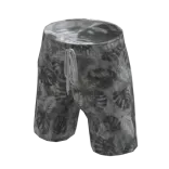 Pratinjau Floral Swim Trunks - White